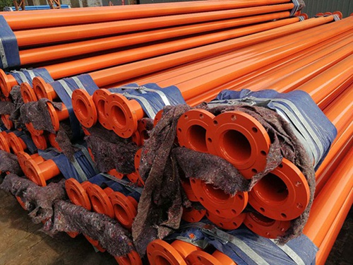 矿用双抗涂塑钢管 