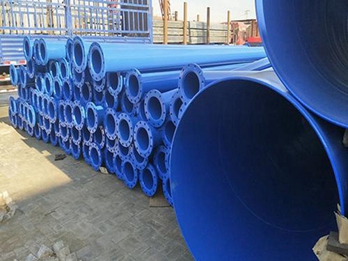 双金属连接涂塑钢管 