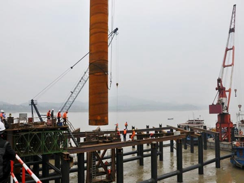 码头打桩用钢护筒 