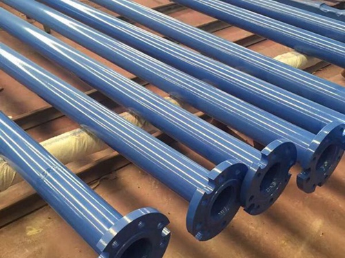 双金属连接涂塑钢管 